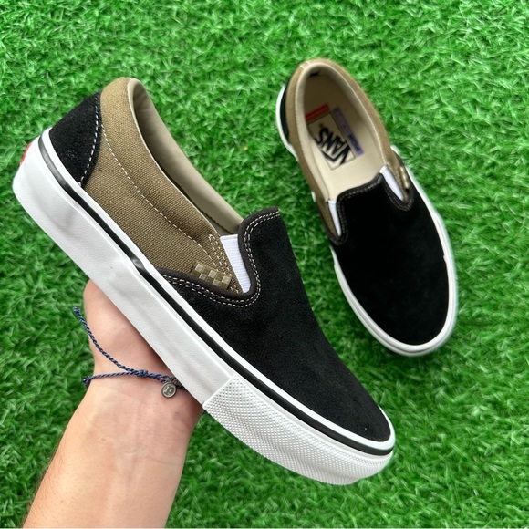 Vans Skate Slip On Black Olive - Picture 5 of 8